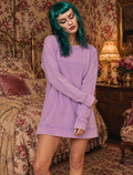 Zenana French Terry Acid Washed Dress with Pockets